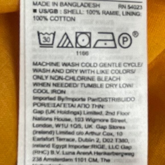 Banana Republic Gold Open Back Dress - Picture 5 of 5